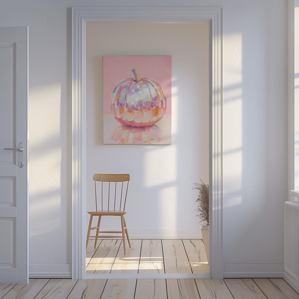 Iriserende pompoen | Canvas