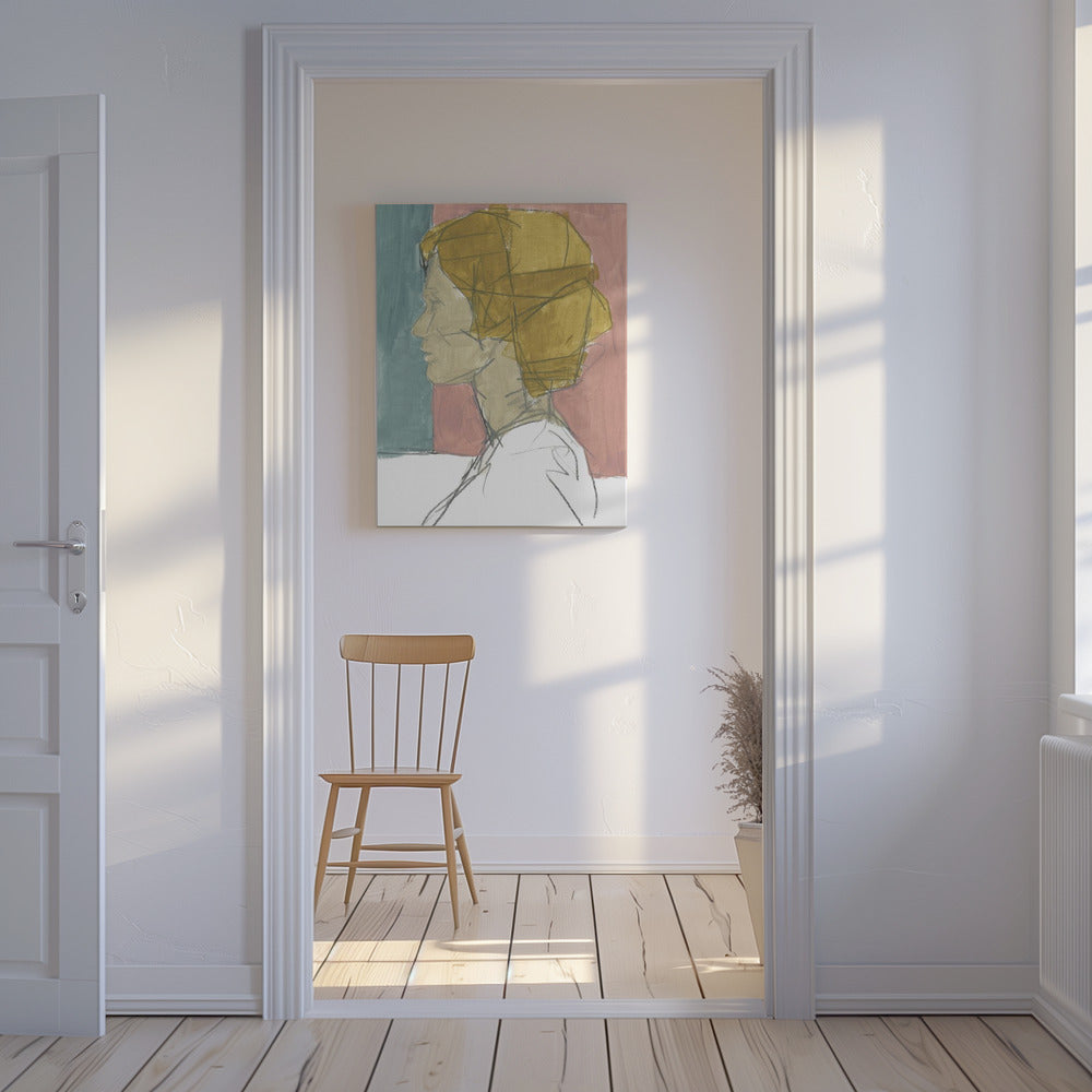 Vrouwelijke portretcollectie nr. 2 | Canvas