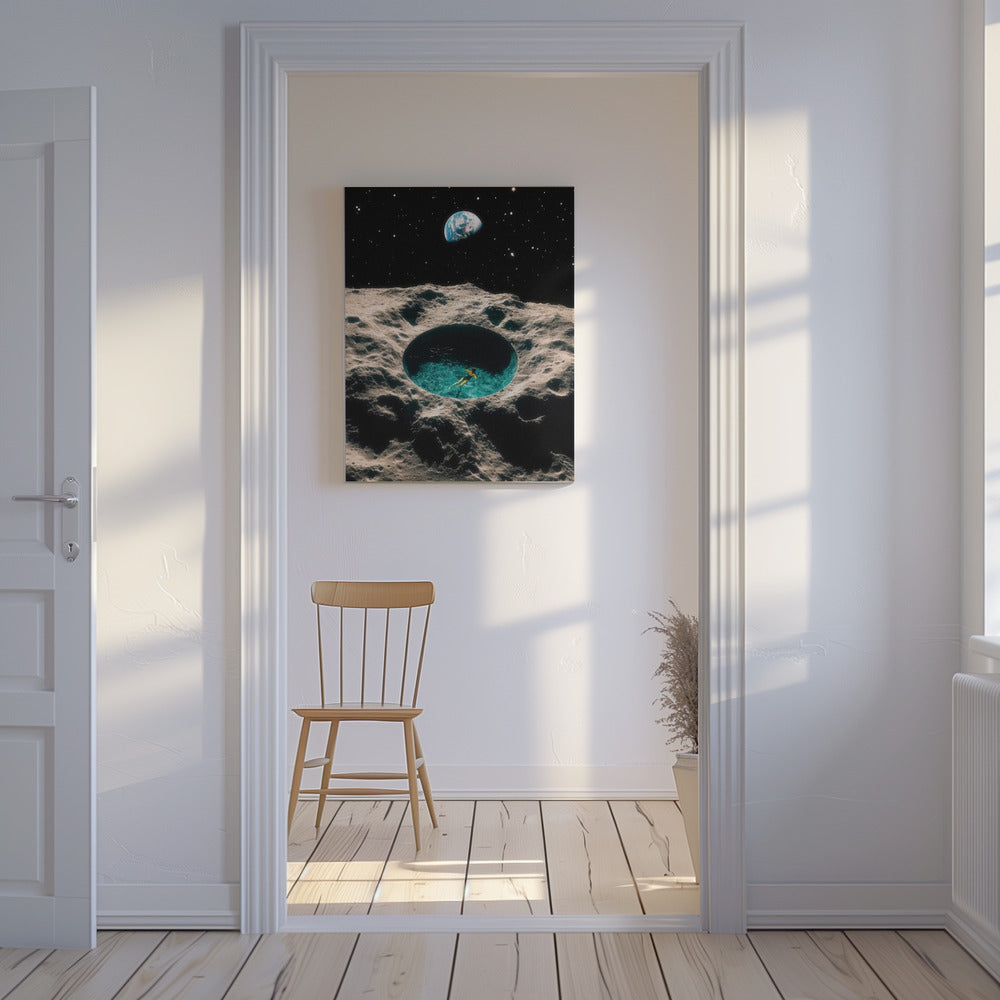 Kratervijver | Canvas
