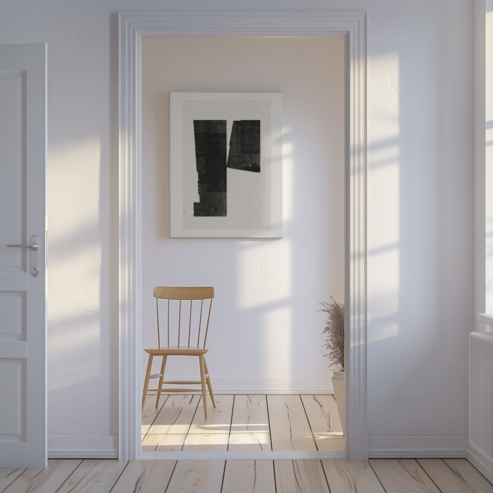 Gefragmenteerde schaduwen | Canvas