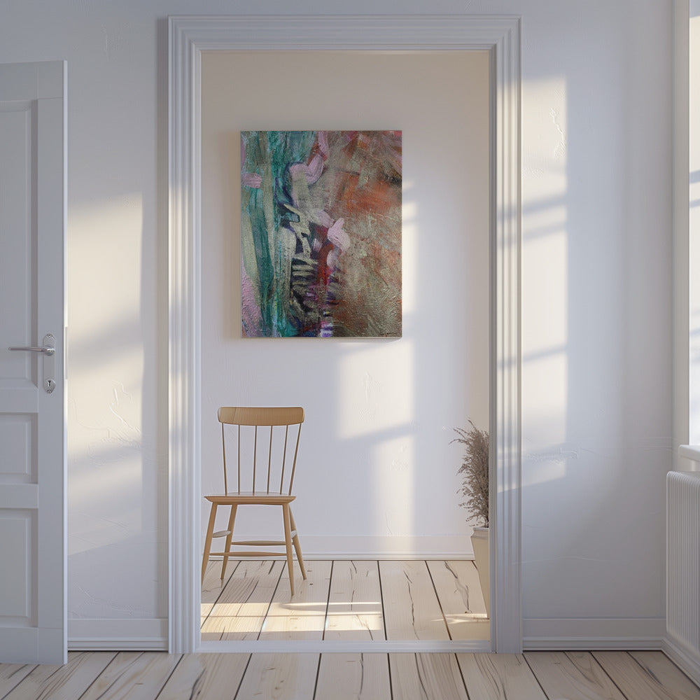 Mystieke penseelstreken | Canvas