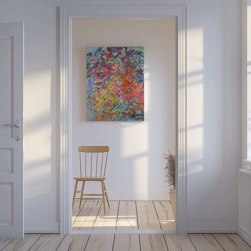 Vlam van de storm | Canvas