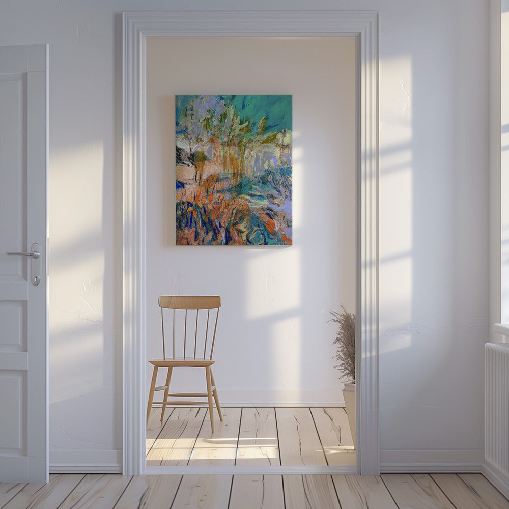 Dreamscape Penseelstreken | Canvas