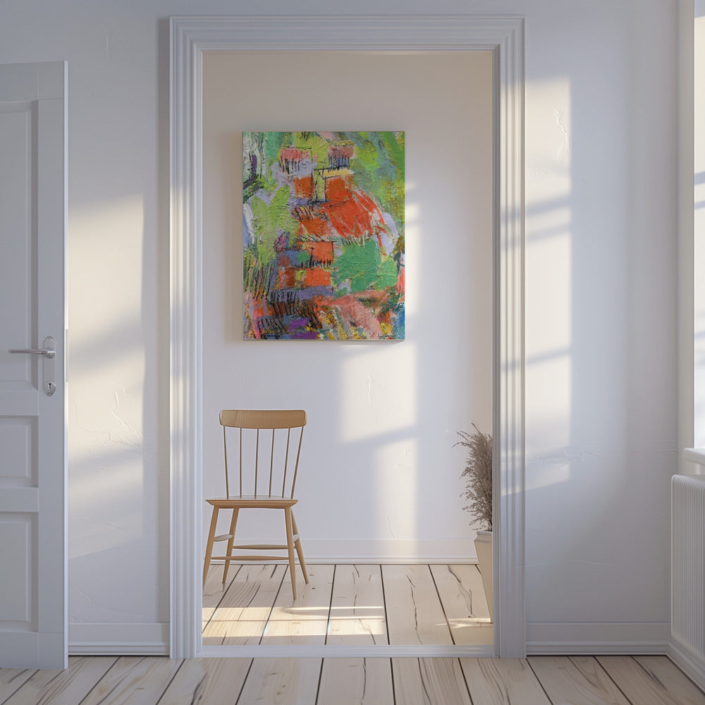 Betoverd kleurenlandschap | Canvas
