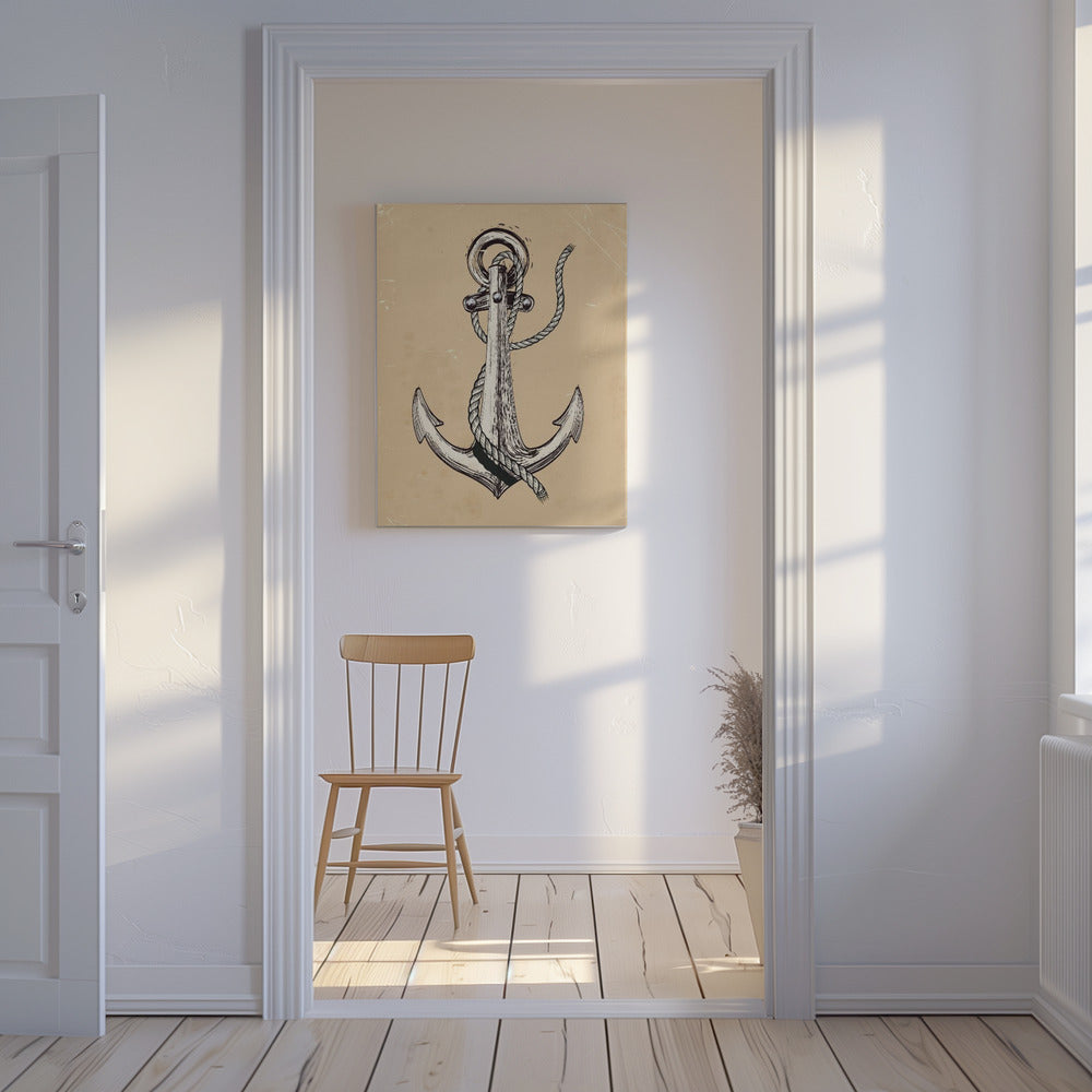Nautisch ankerverhaal | Canvas