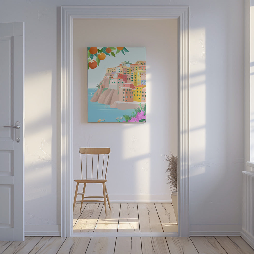 Cinque Terre, Italië | Canvas