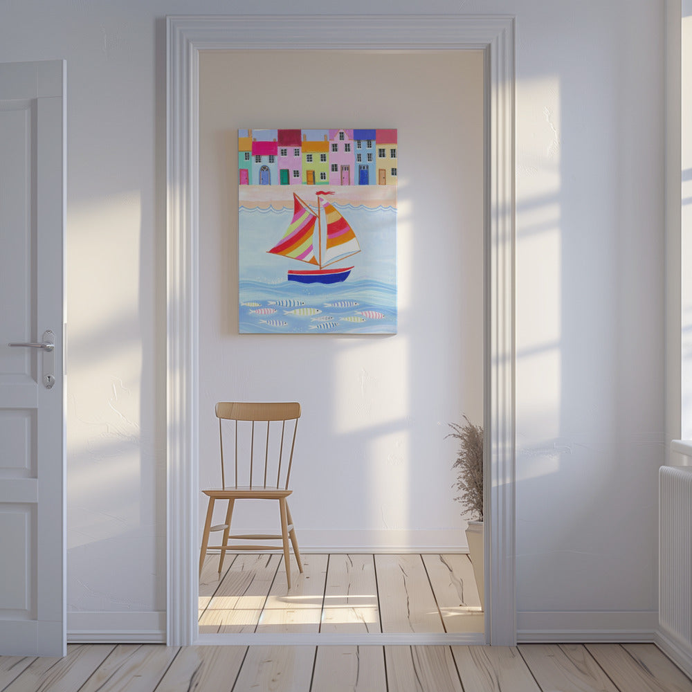 De vissersboot | Canvas