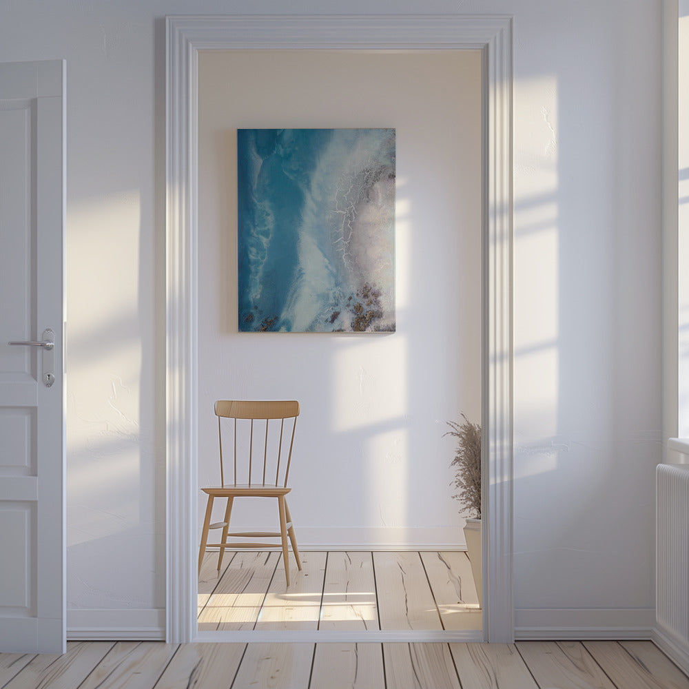 Luchtstrand - Seaside Whispers 1 | Canvas