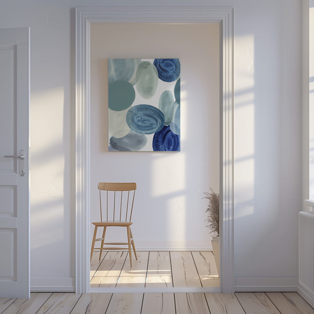 Shades of Blue 1 | Canvas