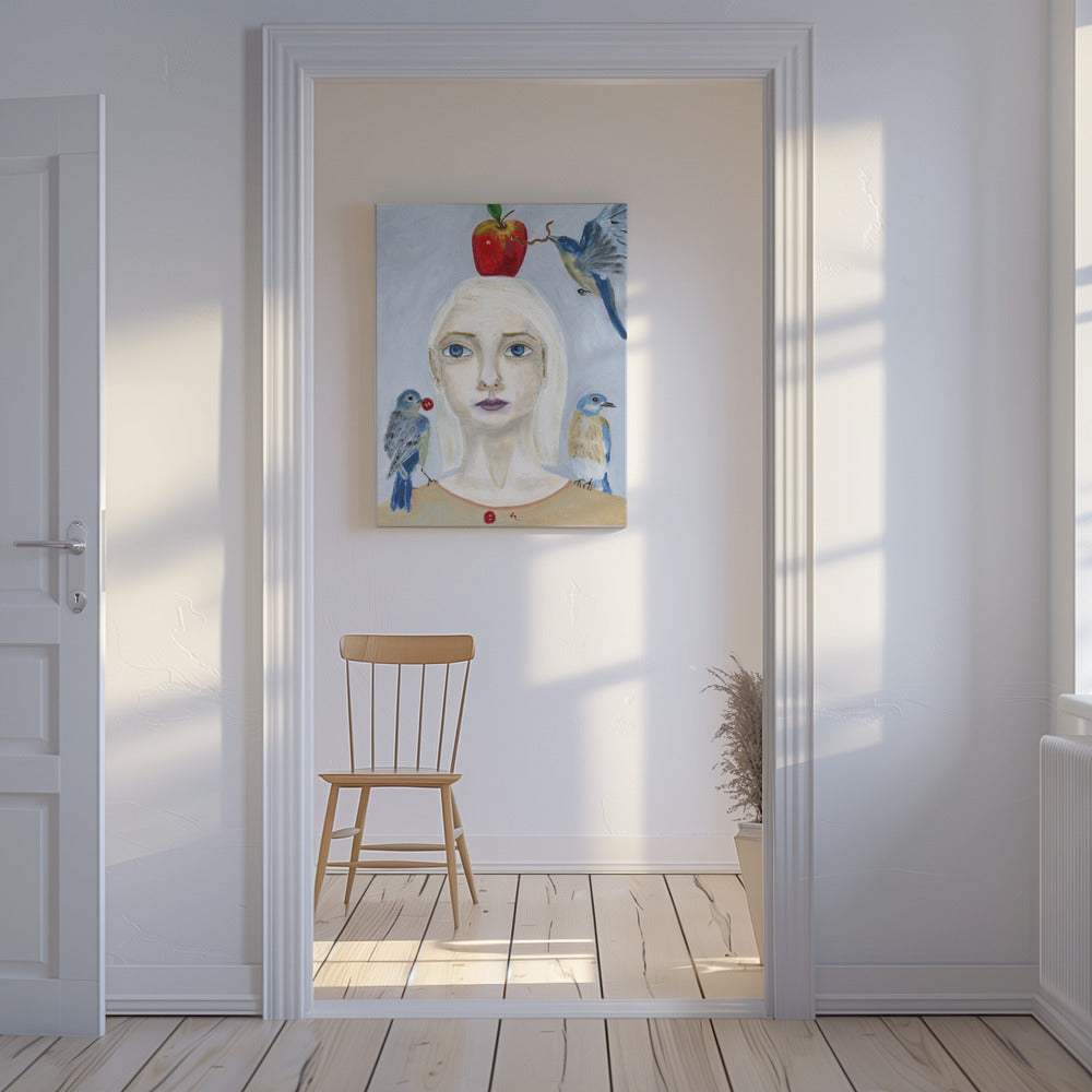 Nordic Woman Courage | Canvas