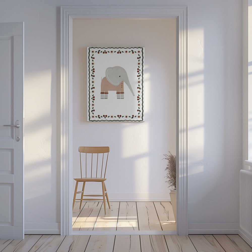 Olifant Elegantie | Canvas