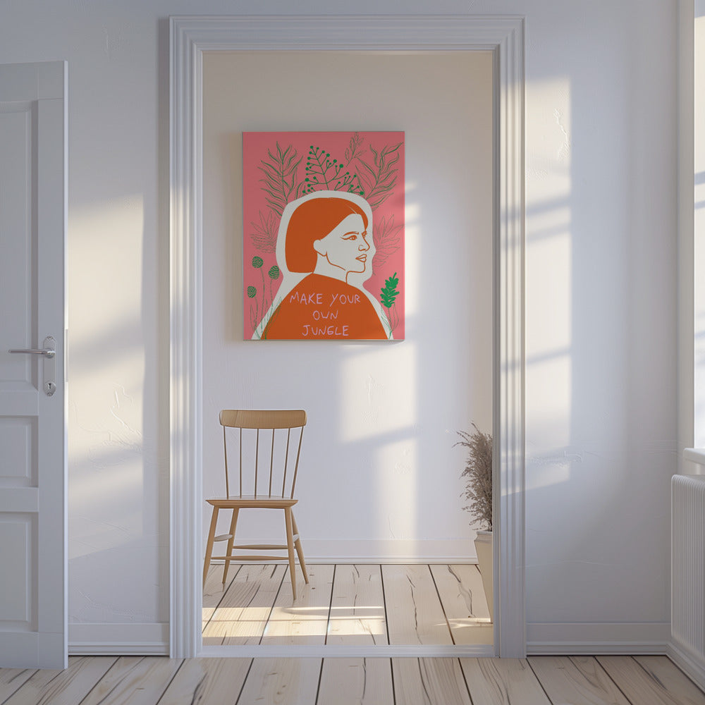 Creëer je eigen jungle | Canvas