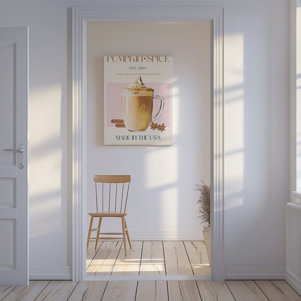 Herfst Latte Delight | Canvas