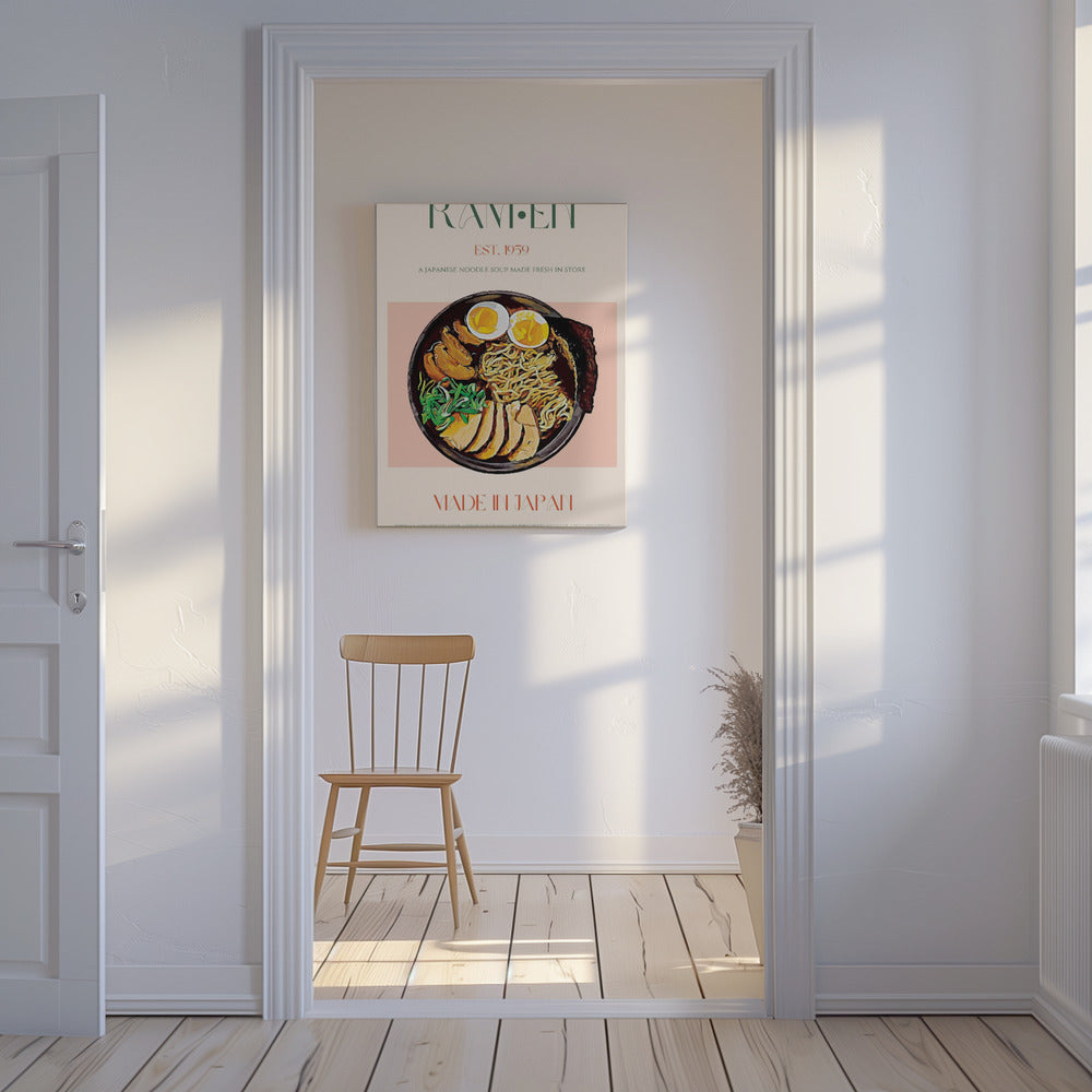 Genieten van Japanse Ramen Bowl | Canvas