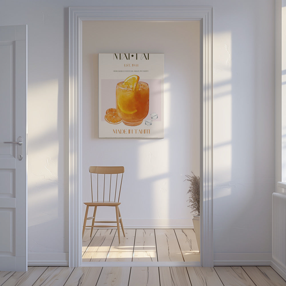 Orange Bliss Drankje | Canvas