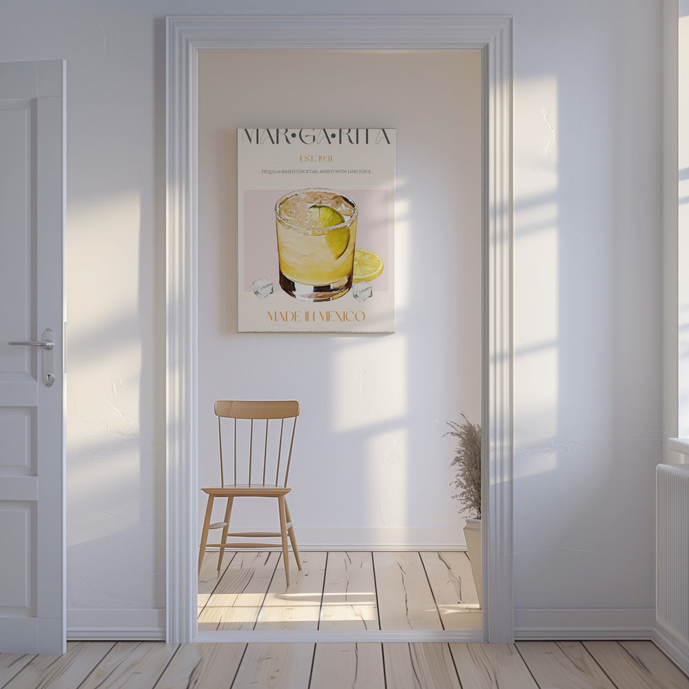 Margarita Print Cocktail | Canvas