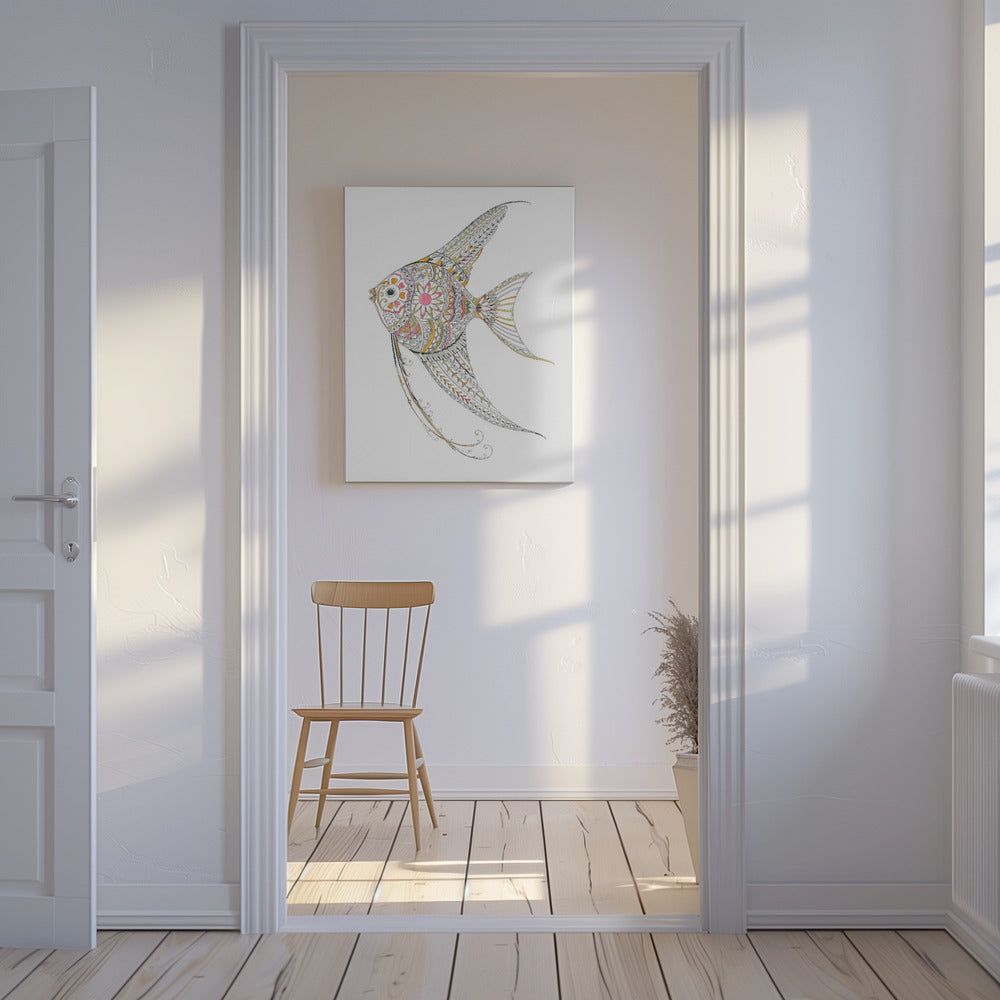 Engelvis Delicate Tinten | Canvas