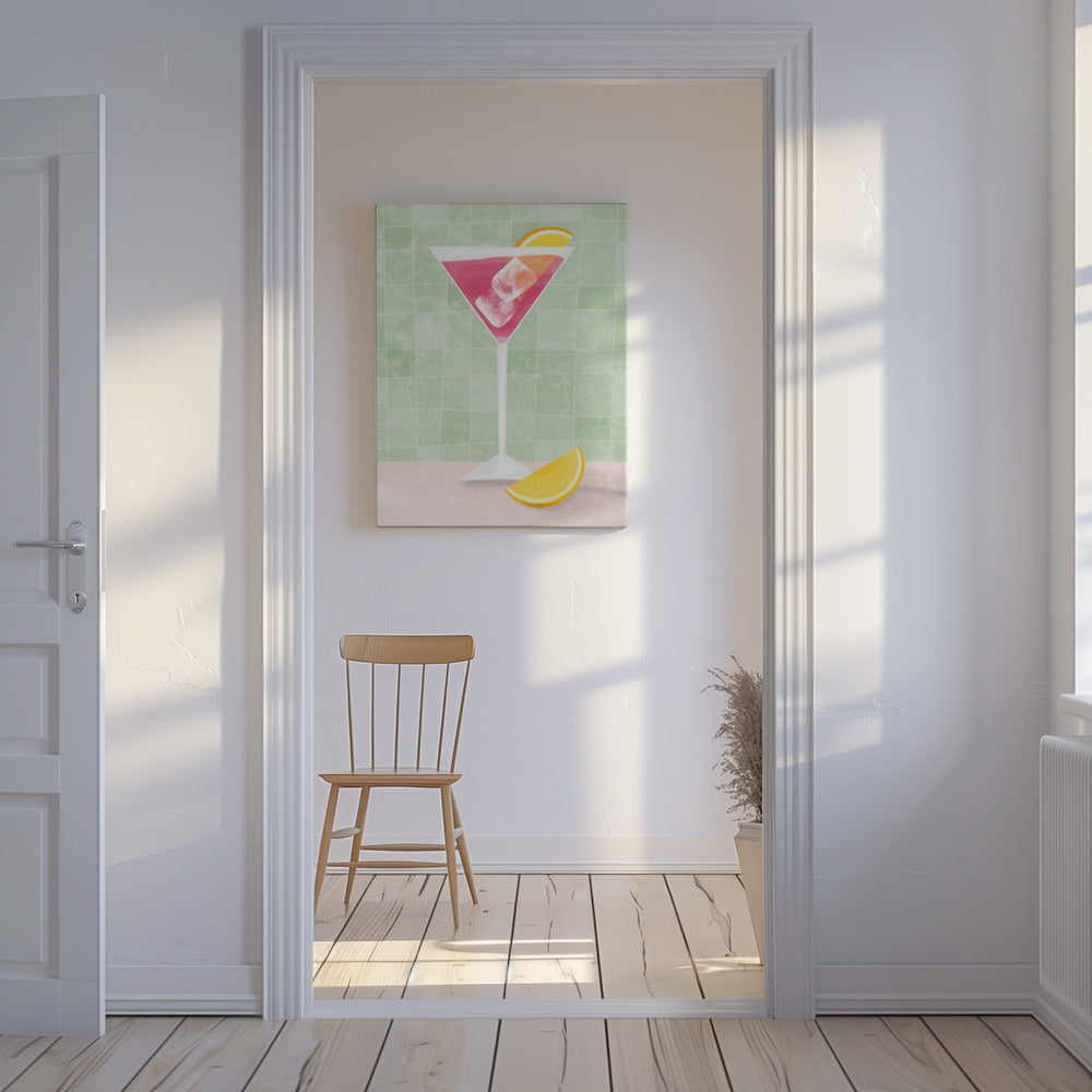 Roze cocktail | Canvas