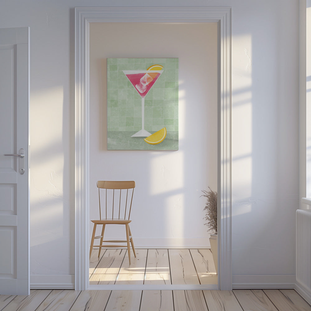 Roze cocktail | Canvas