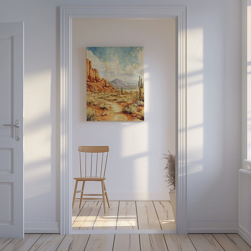 Woestijn van Arizona | Canvas