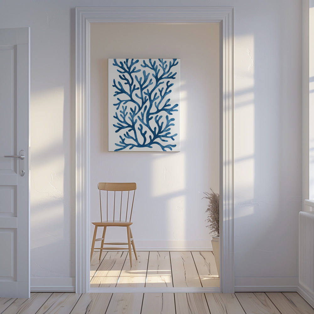 Koraalpatroon | Canvas