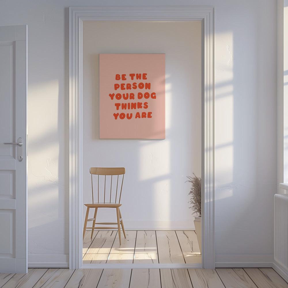 Typografie voor hondenliefhebbers | Canvas