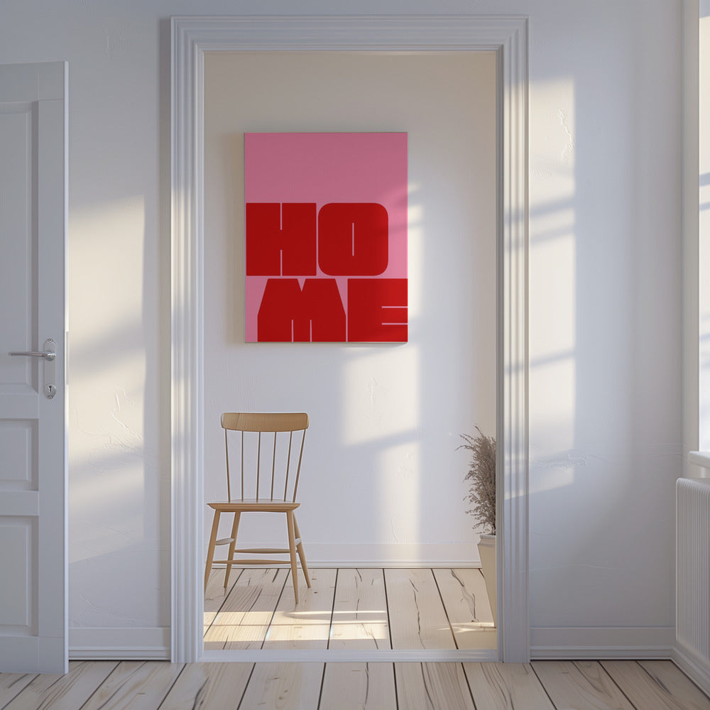 Vette letters Gezellig gevoel | Canvas
