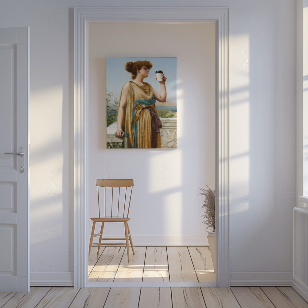 Oeroud brouwmoment | Canvas