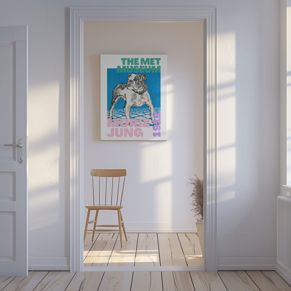 Schets van een buldog | Canvas