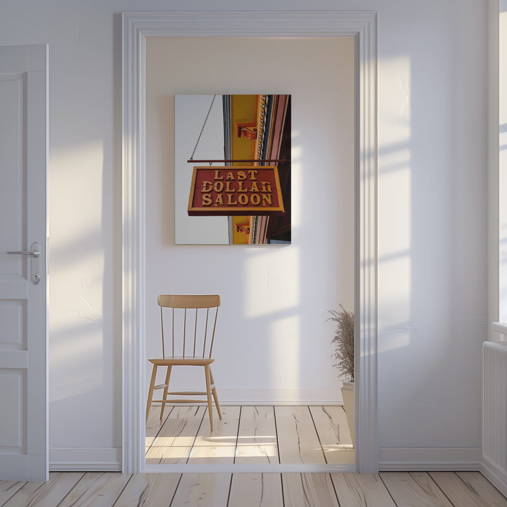 Laatste Dollar Saloon | Canvas