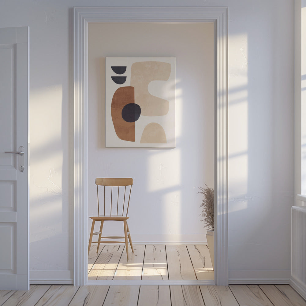 Abstracte harmonie | Canvas