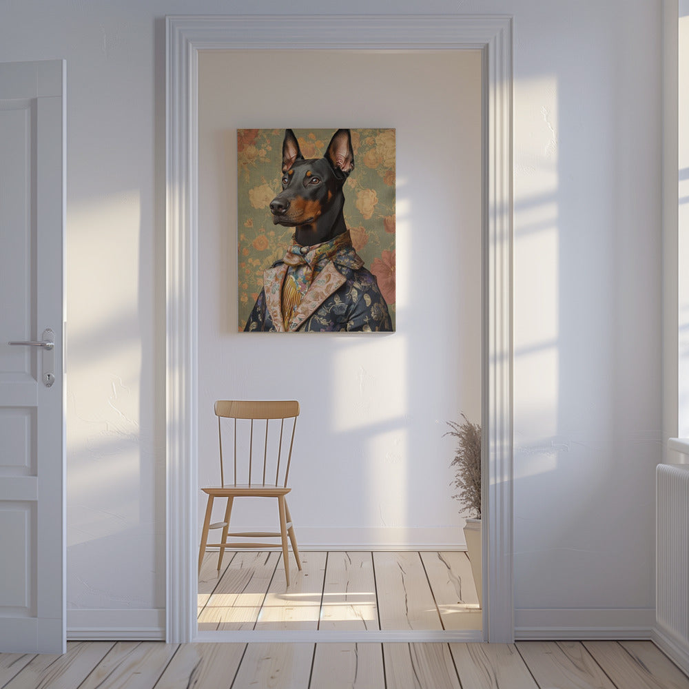 De Voorname Doberman | Canvas