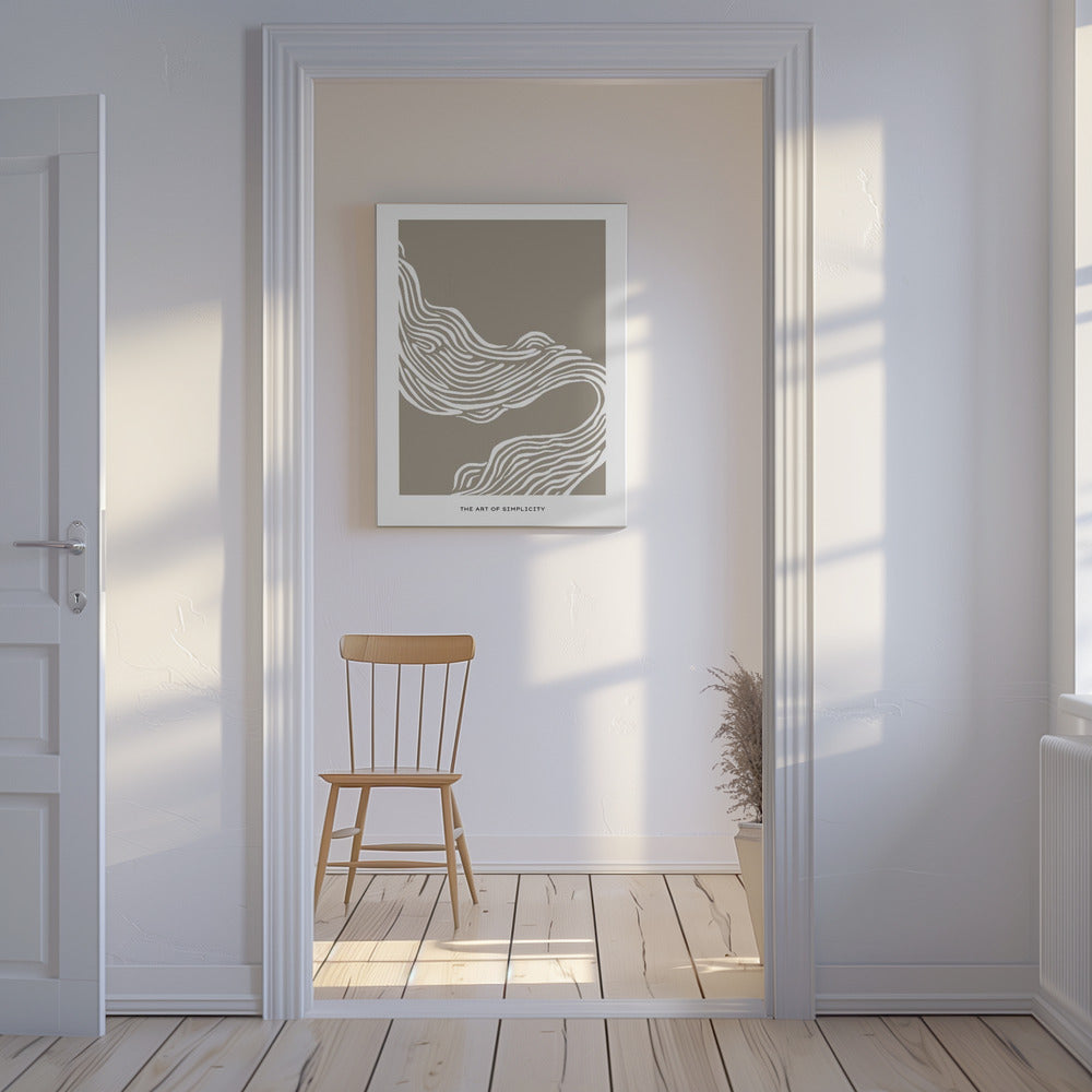 Flowing Lines | Canvas