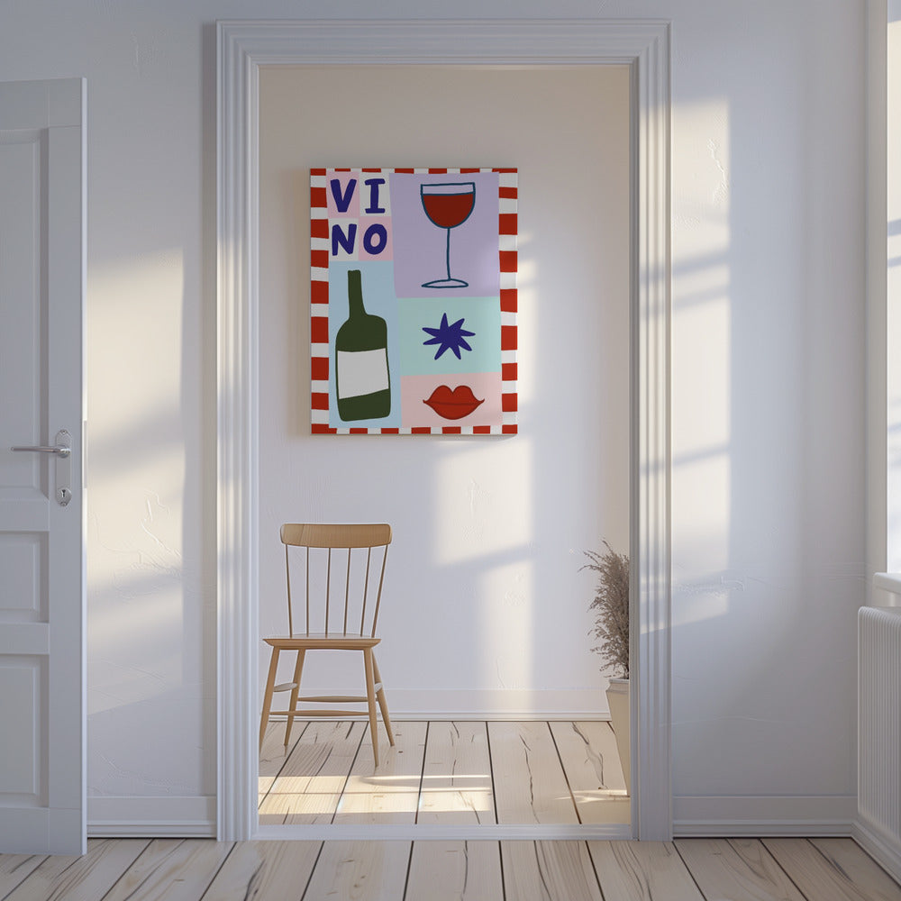 Wijnimpressies | Canvas