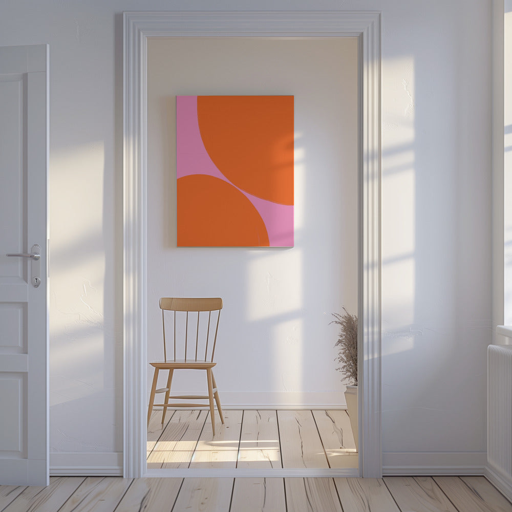 Gedurfde cirkels dansen | Canvas
