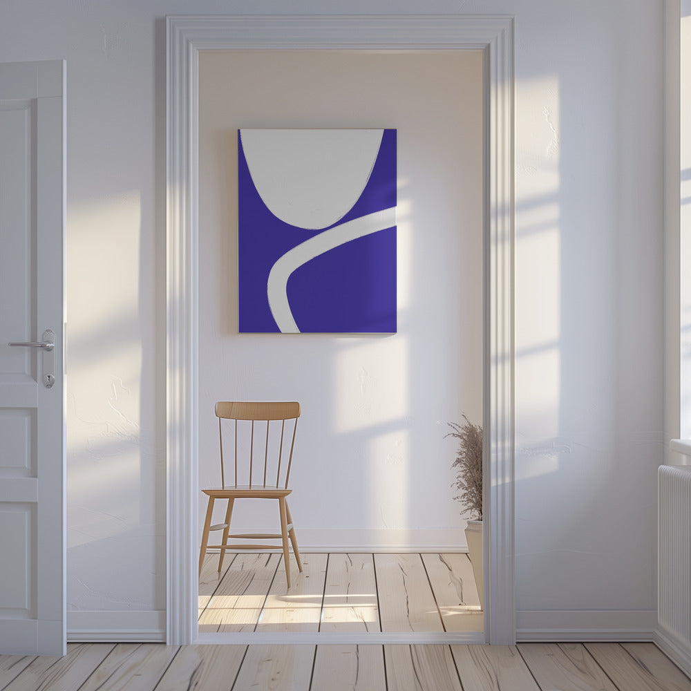 Gebogen elegantie | Canvas
