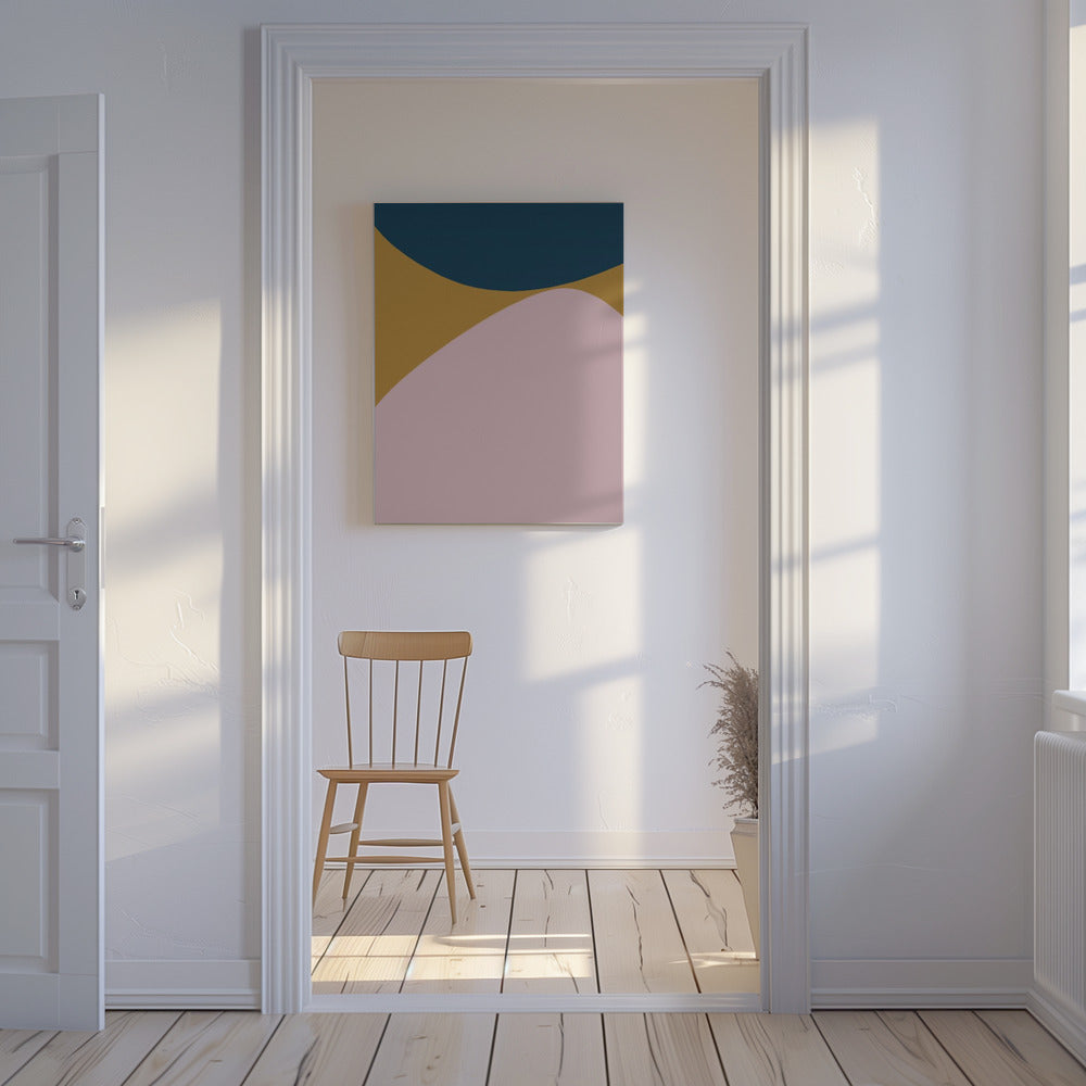 Abstracte harmonie | Canvas