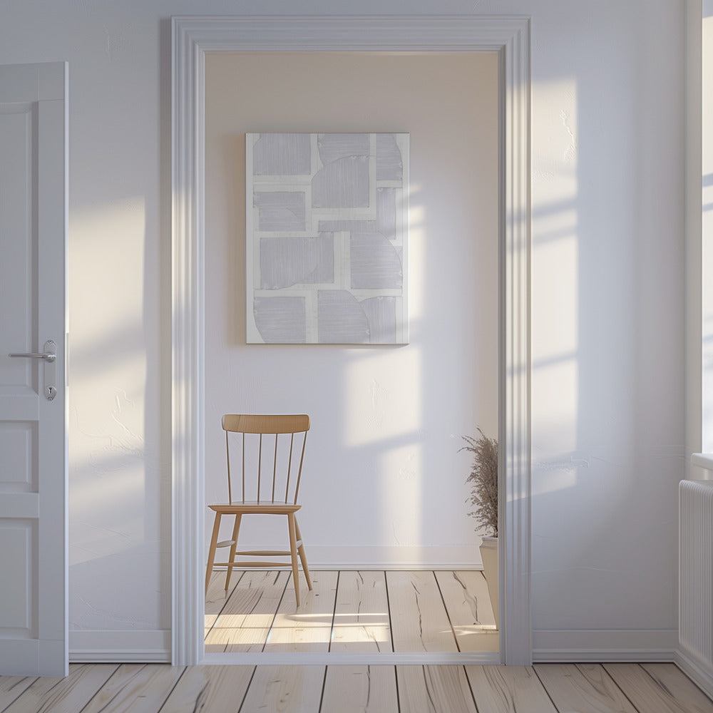 White Shapes | Canvas