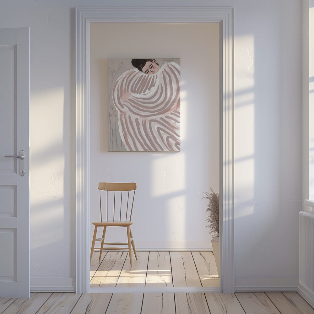 Gezellige Omhelzing | Canvas