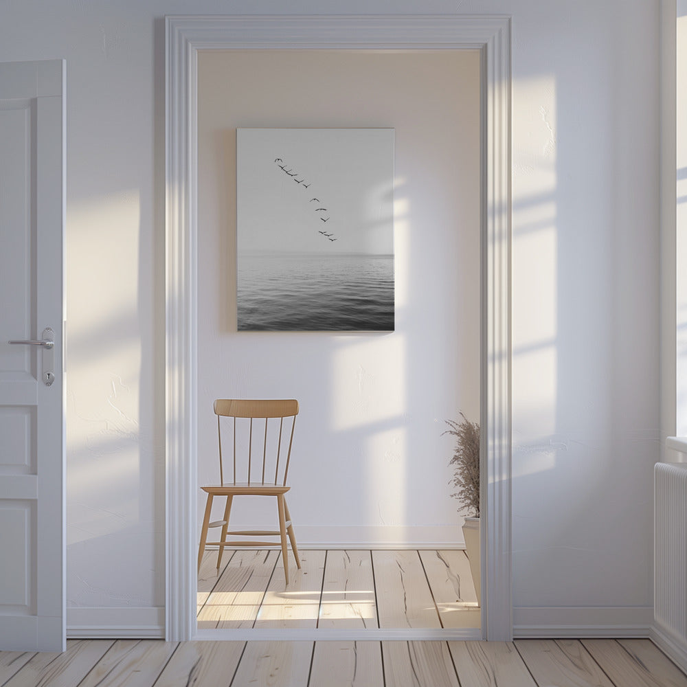 Vliegende vogels | Canvas