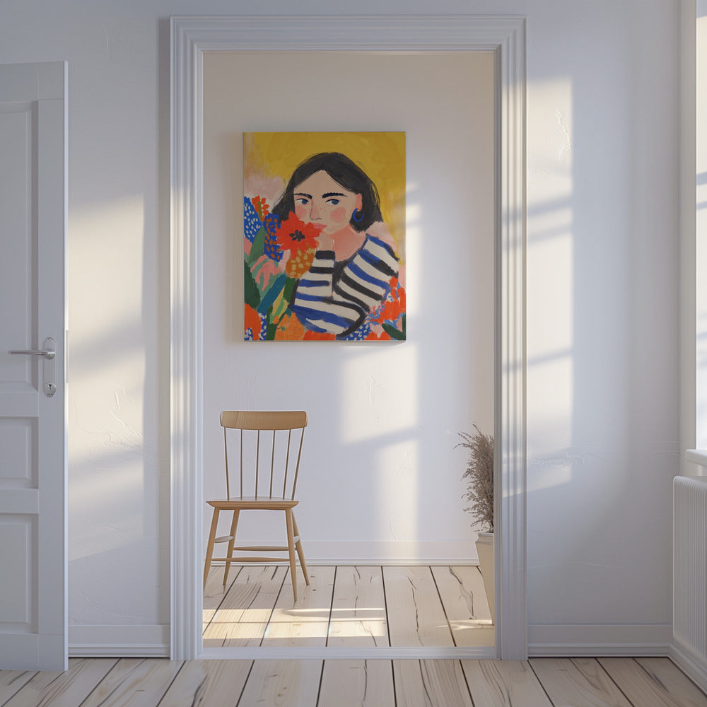 Gestreepte Dagdromen | Canvas