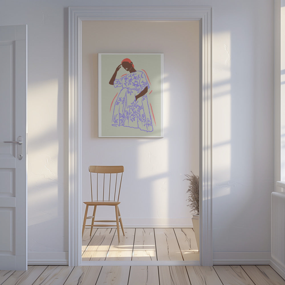Bloemen gratie | Canvas
