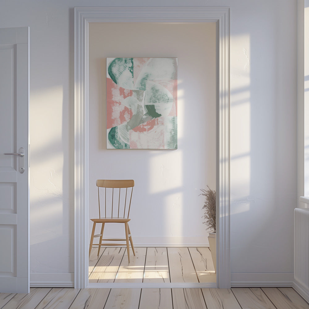 Pastel Fluisteringen | Canvas