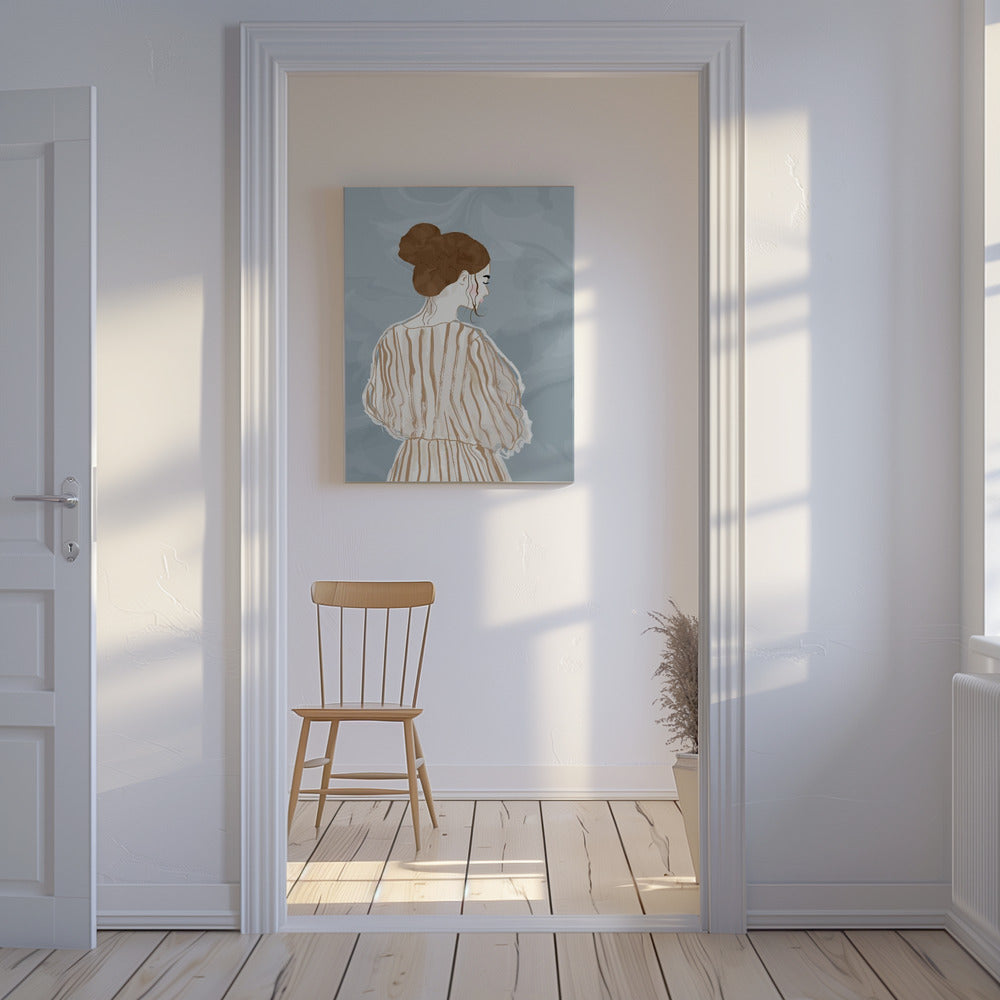 Vrouw om alleen te staan | Canvas