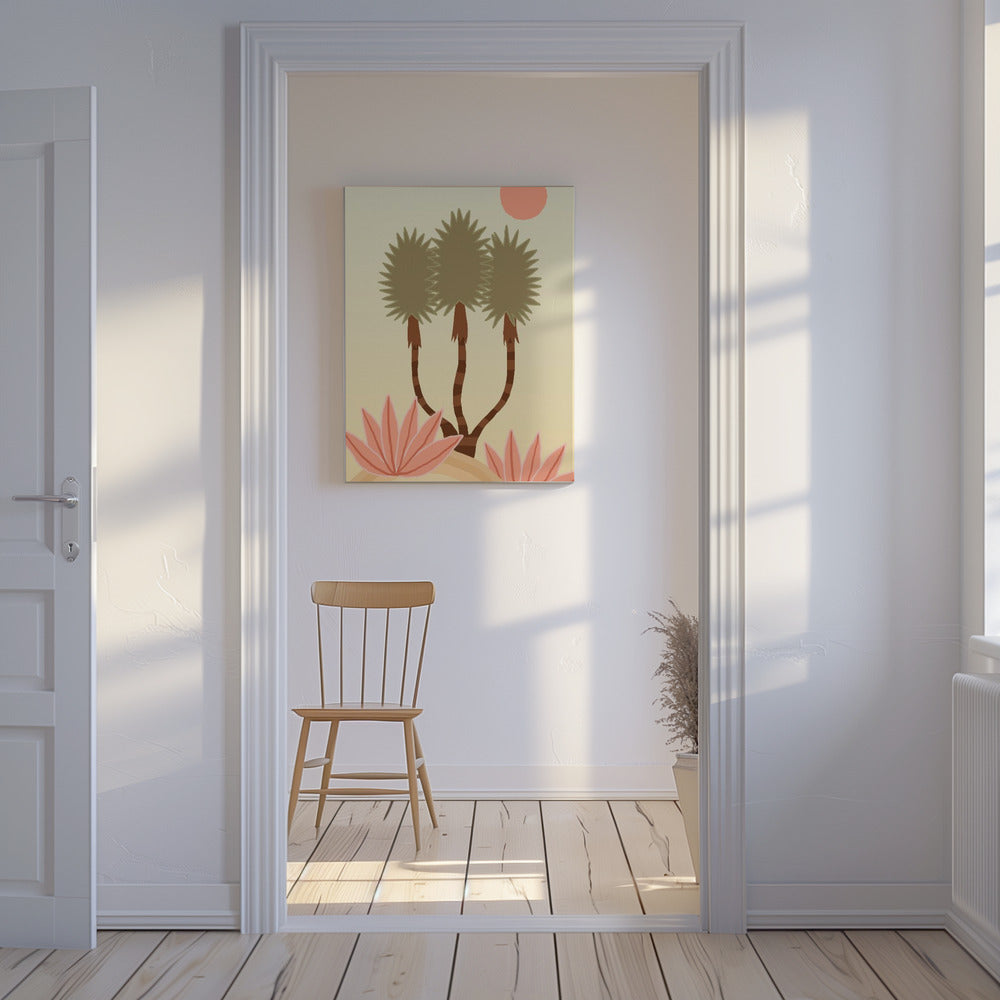Palmen 01 | Canvas