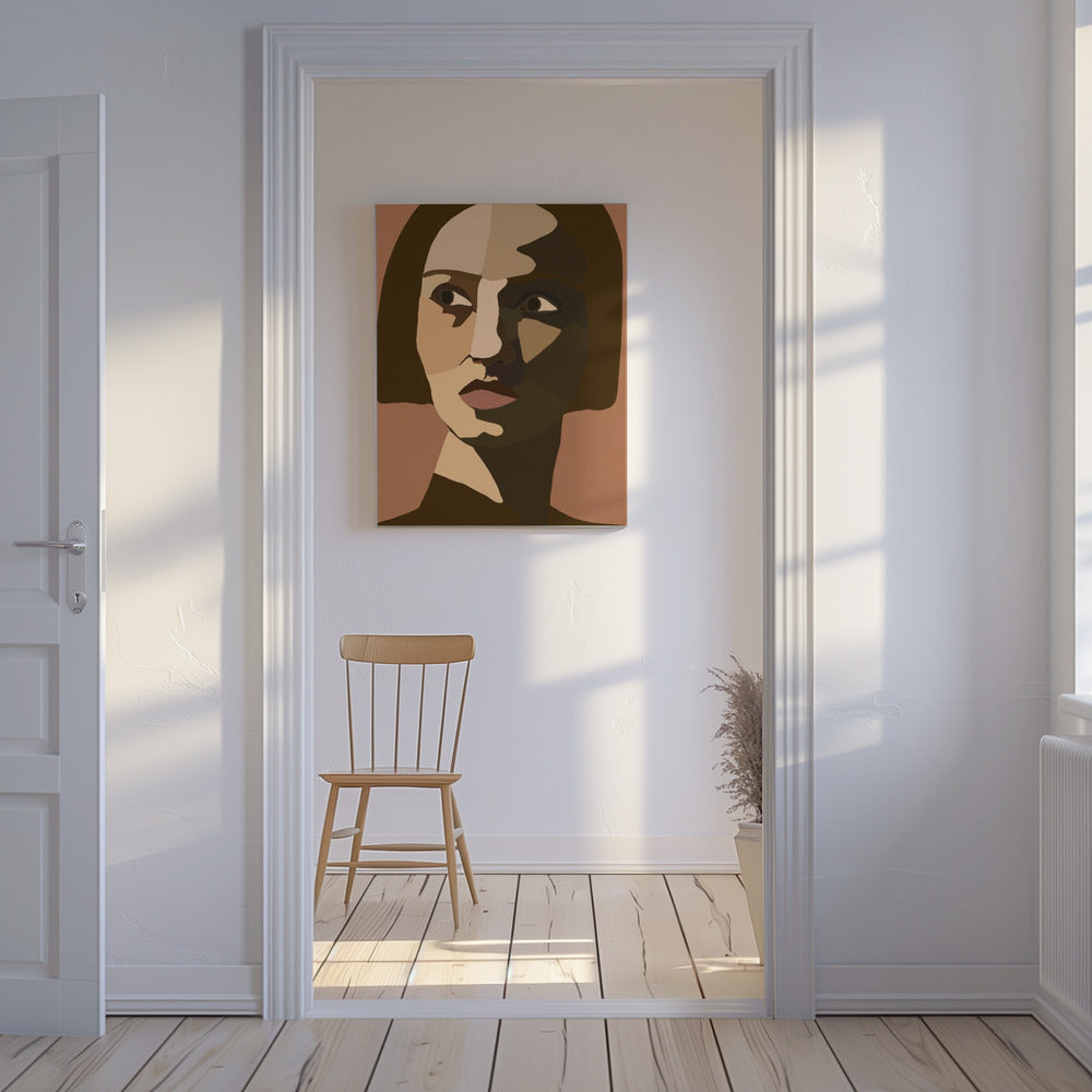 Portrait of lady | Canvas