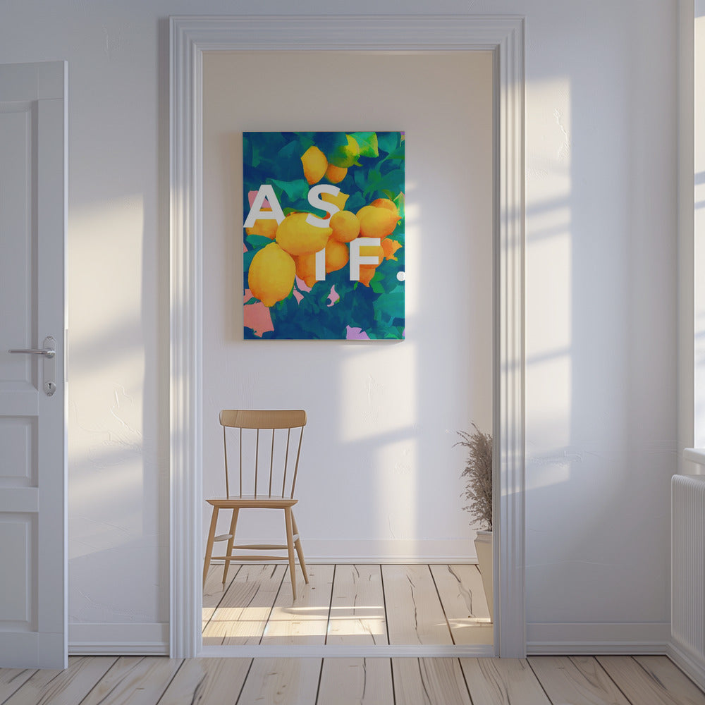 Felgele citroenen | Canvas
