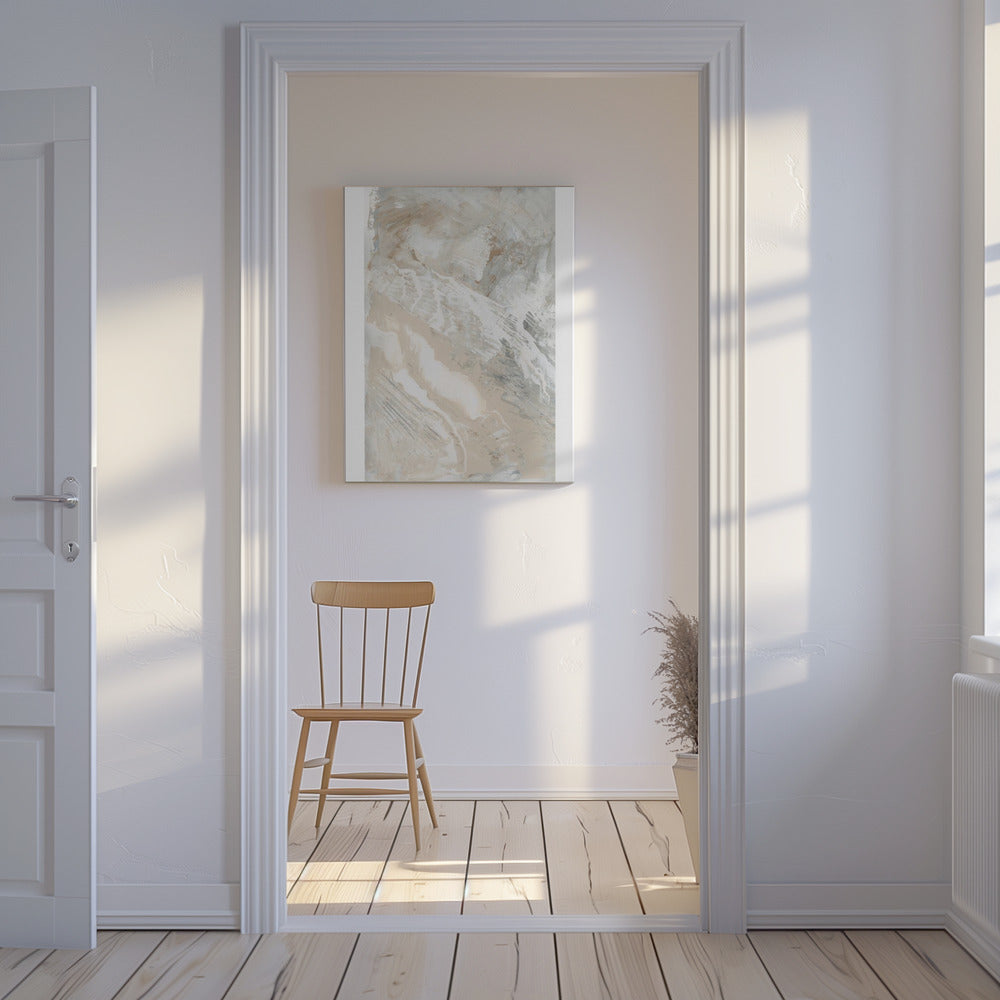 Getextureerde getijden | Canvas