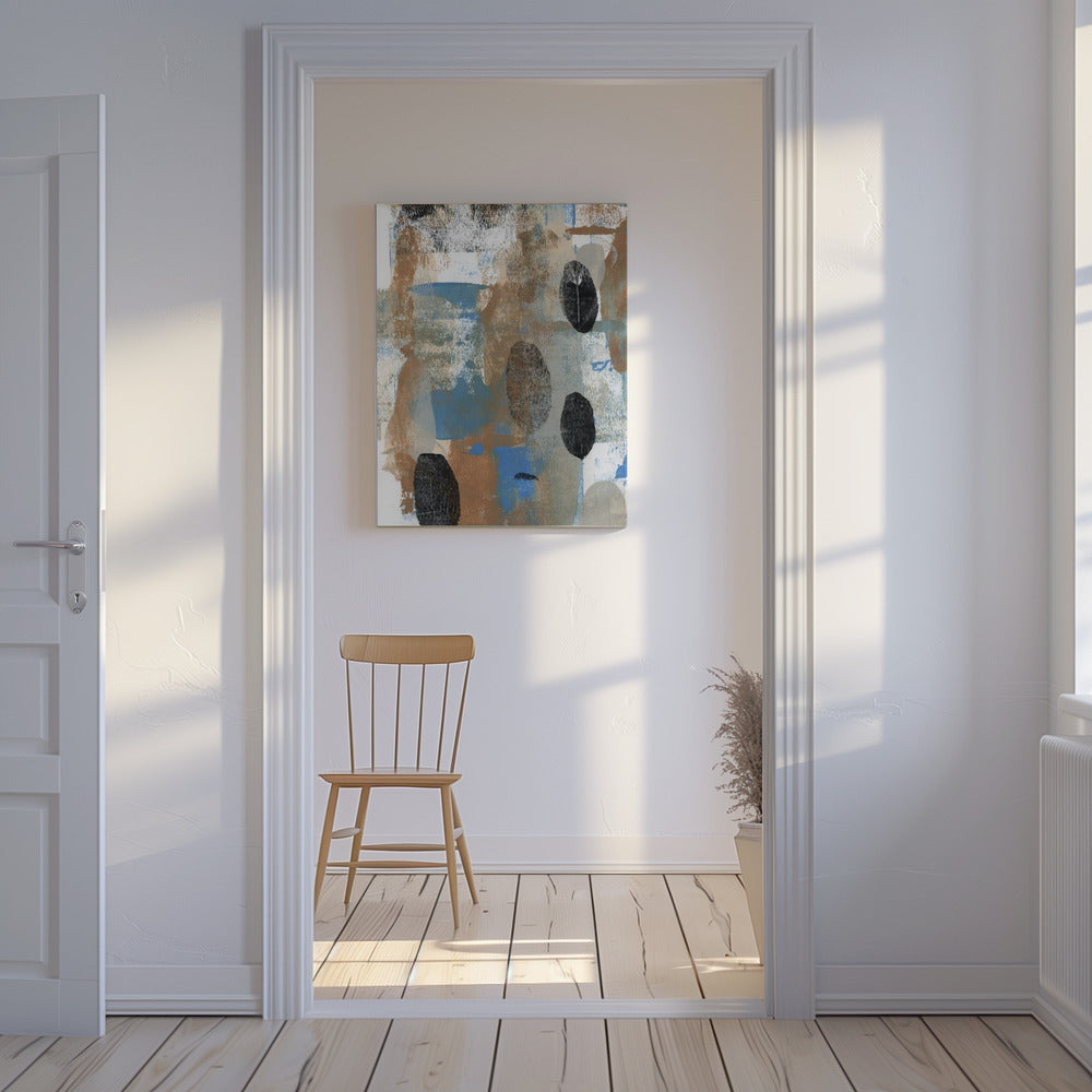 Schilderachtige abstractie | Canvas