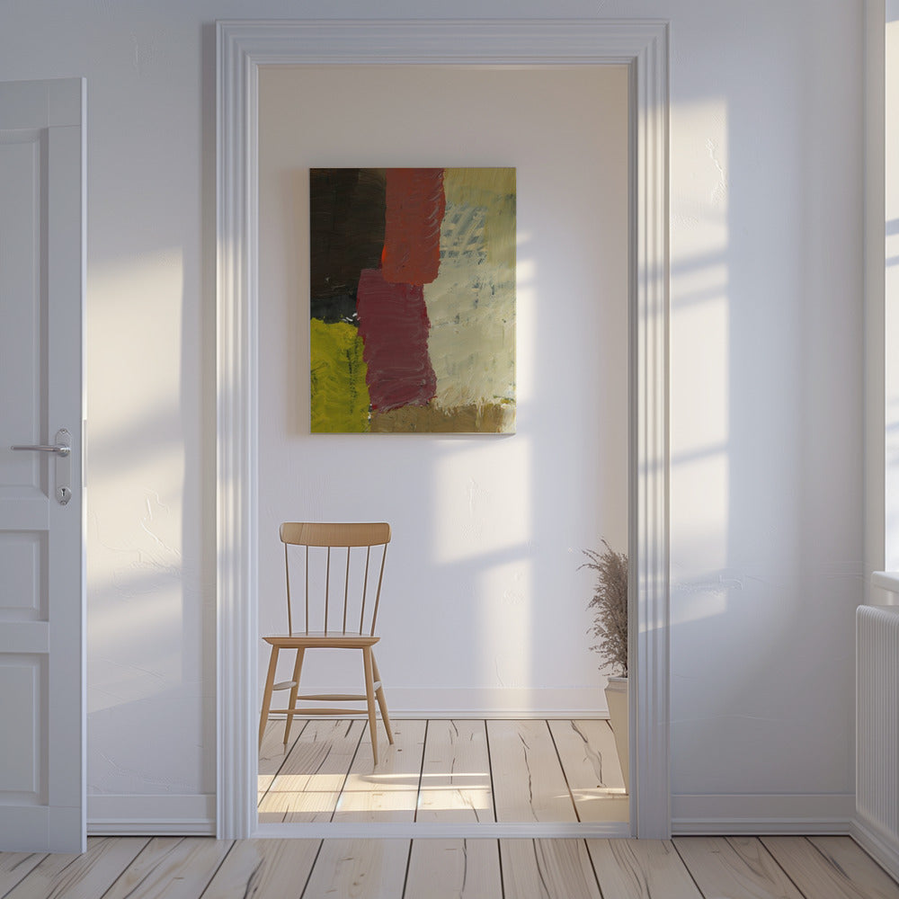 Aardse tonen dansen | Canvas